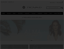 Tablet Screenshot of novad.com.br
